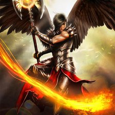 Схема вышивки «ангел»