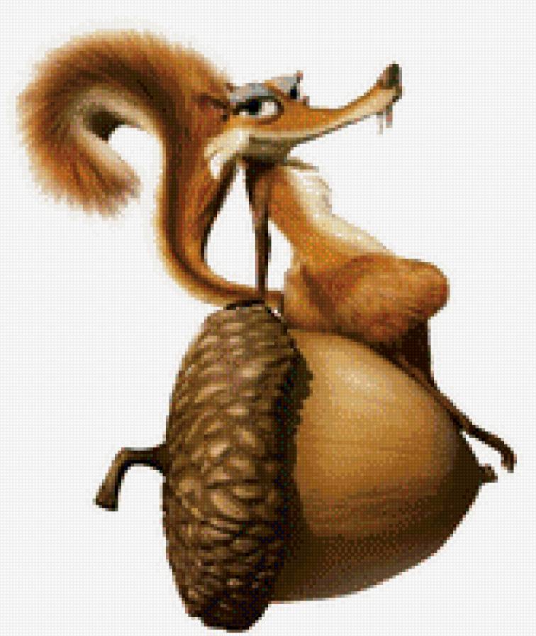 Белка - мультфильмы - предпросмотр