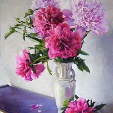 Схема вышивки «Piony-Tatiana Gladkowa»