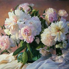 Схема вышивки «Piony-Zbigniew Kopania»