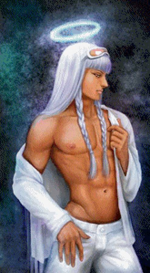 ангел и демон часть 2 - парень, живопись, мужчина - предпросмотр