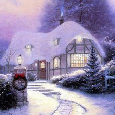 Схема вышивки «рождество»