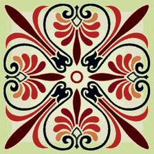 Схема вышивки «узор для подушки»