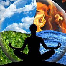 Схема вышивки «фен шуй  четыре стихии»