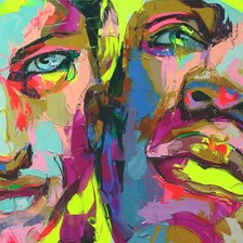 Схема вышивки «абстракция»