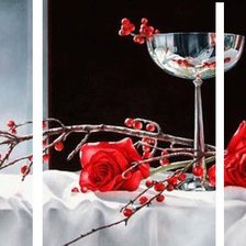 Схема вышивки «триптих»