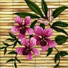 Схема вышивки «цвети»