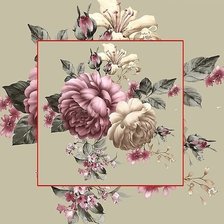 Схема вышивки «цвети»