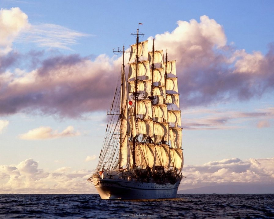 Корабль - морская тематика - оригинал