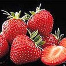 Схема вышивки «клубничка»