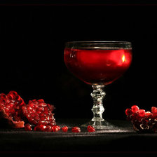 Схема вышивки «Гранатовый сок»