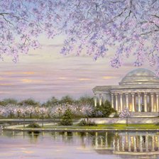 Схема вышивки «Пейзаж»