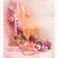 Схема вышивки «свеча»