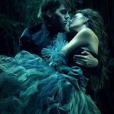 Схема вышивки «обьятия»