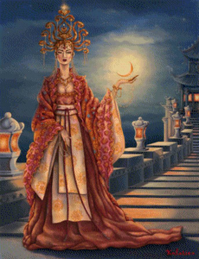 Турандот - восток, красавица, азия, девушка - предпросмотр