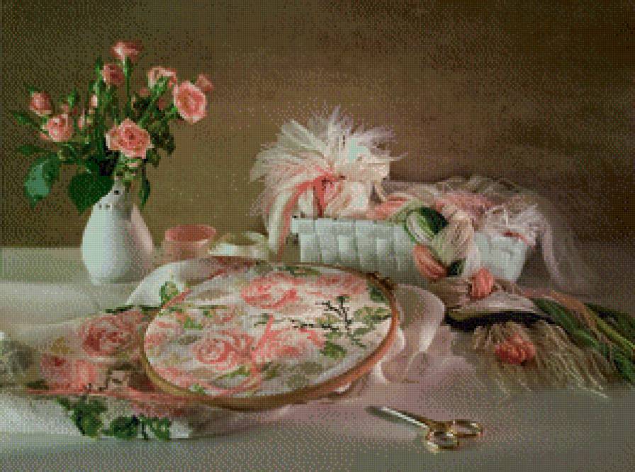 рукоделие - картина - предпросмотр