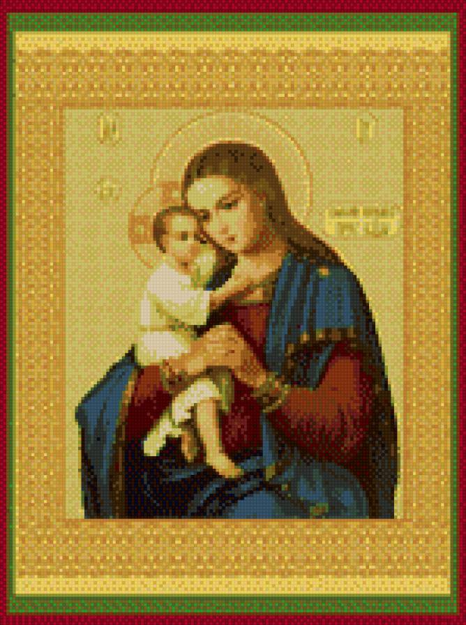 Богоматерь - икона - предпросмотр