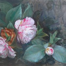 Схема вышивки «Piony-Antonio Macedo»