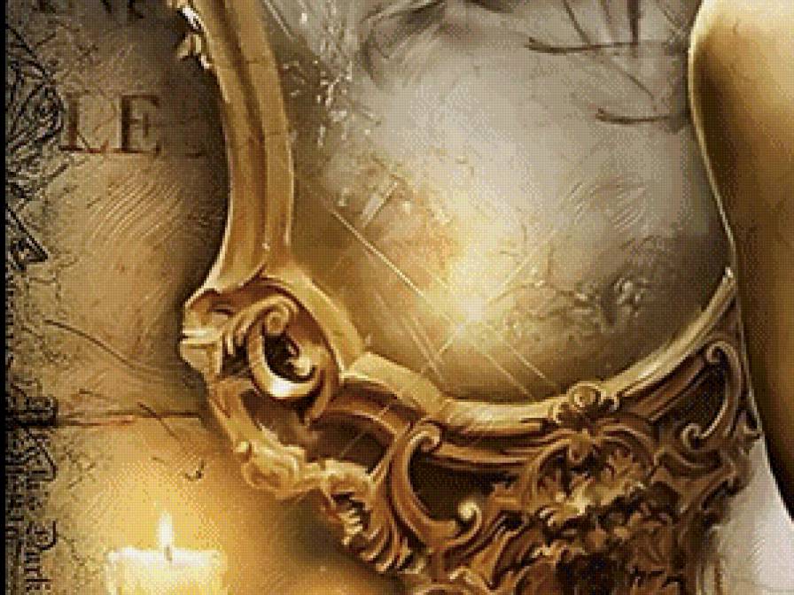 "Отражение" ч.3 низ - девушка, фентези - предпросмотр