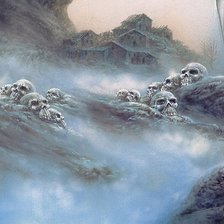 Схема вышивки «"Падший ангел" часть 3 низ»