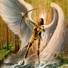 Схема вышивки «стрелец»