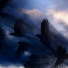 Схема вышивки «"Наедине с собой" часть 1 верх»