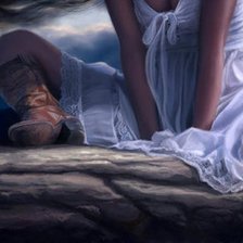 Схема вышивки «"Наедине с собой" часть 4 низ»