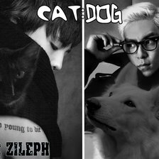 Схема вышивки «Cat:Dog»