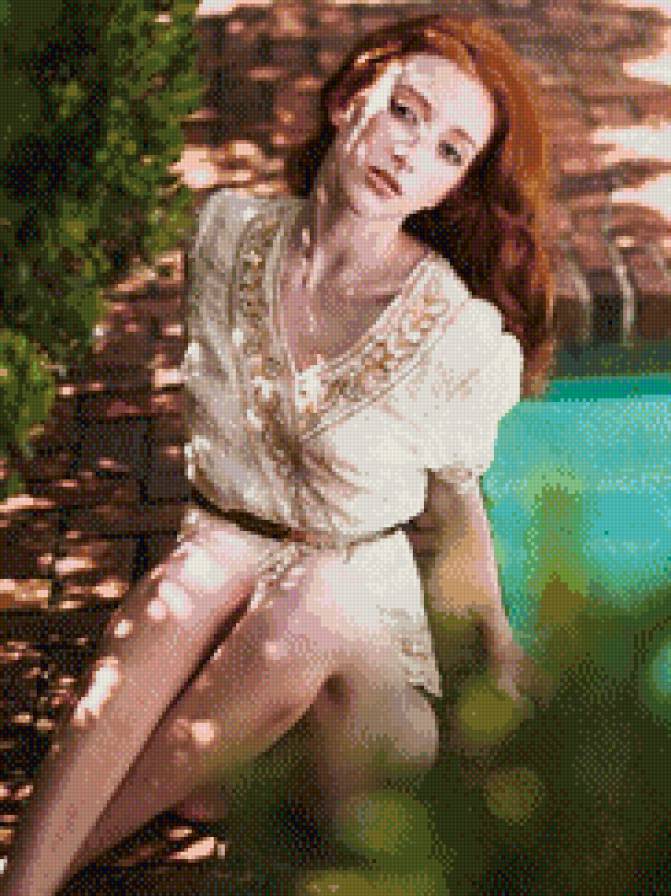 рыжая 2 - девушка - предпросмотр