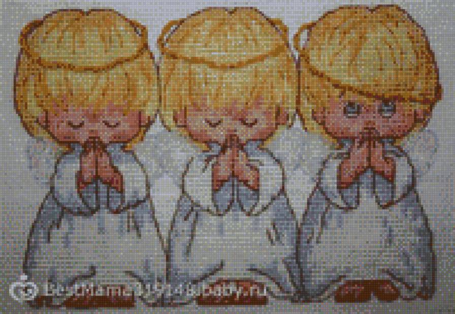 три ангелочка - ангелочки - предпросмотр