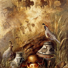 Схема вышивки «Перепела»