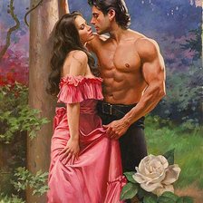 Схема вышивки «Пара»