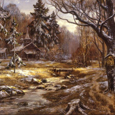 Схема вышивки «церковь»