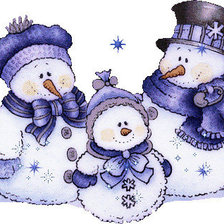 Схема вышивки «дружная снмейка»