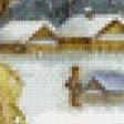 Предпросмотр схемы вышивки «зимний пейзаж» (№522182)