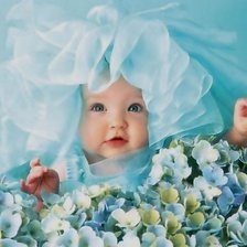 Схема вышивки «малышенька»