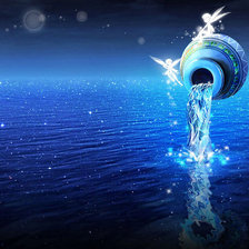 Схема вышивки «водолей»