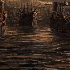 Схема вышивки «"Морской бой" часть 3 низ»