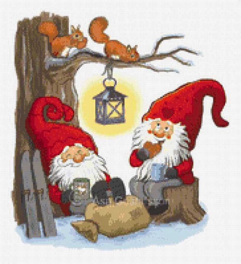 лесовички 1 - новый год, лесовик - предпросмотр