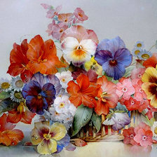 Схема вышивки «букетик»