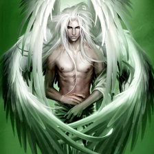 Схема вышивки «ангел»