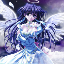 Схема вышивки «ангел ани»