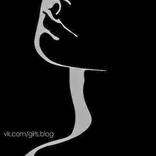 Схема вышивки «девушка»