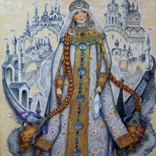 Схема вышивки «Алёнушка»