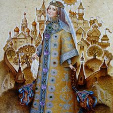 Схема вышивки «Княгинюшка»