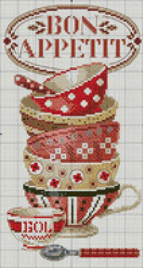 натюрморт для кухни - посуда, кухня, натюрморт - предпросмотр