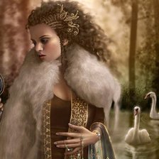 Схема вышивки «портрет»