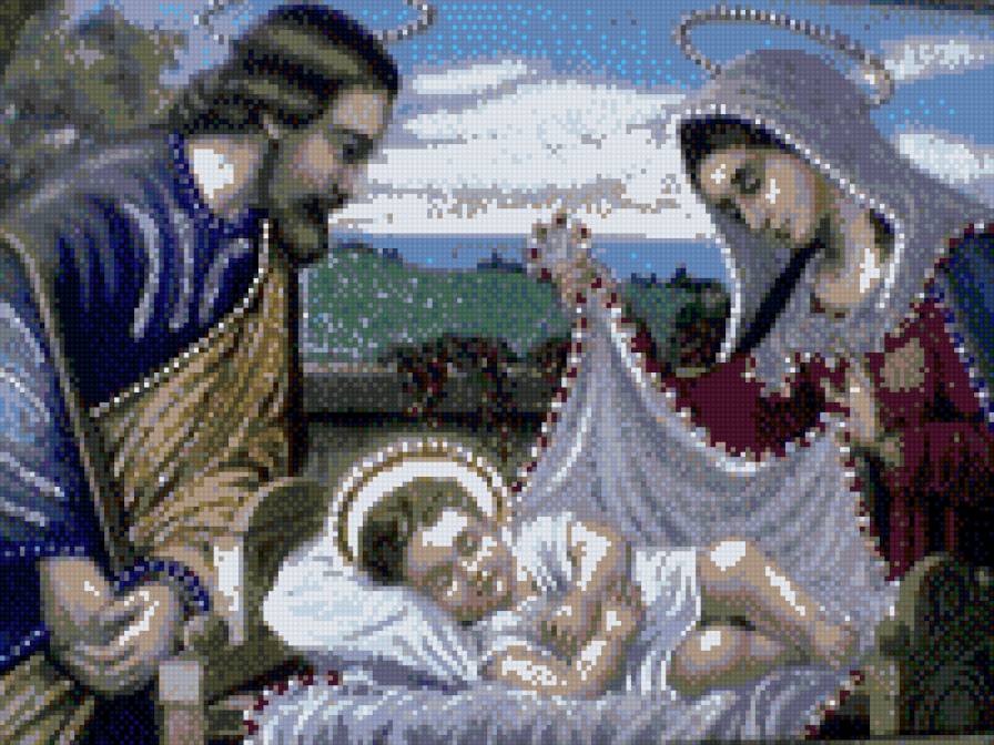 святое семейство - иконы - предпросмотр