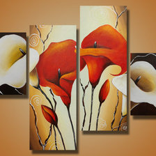 Схема вышивки «каллы»