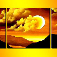 Схема вышивки «триптих»